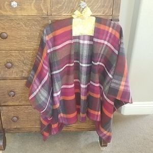 NEW! Gorgeous TALBOTS wool kimono